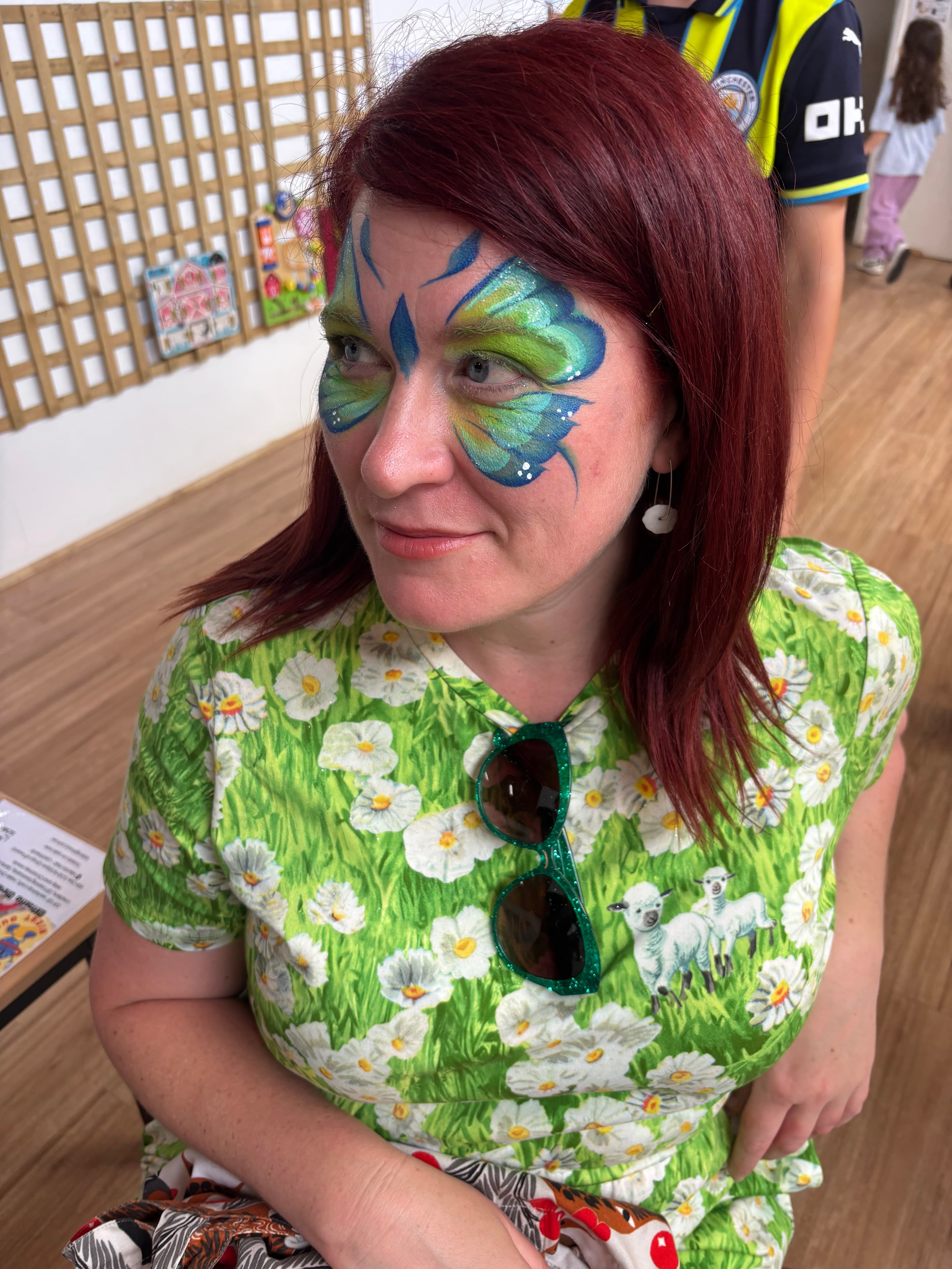 Face painting work by Colourful Fantasy
